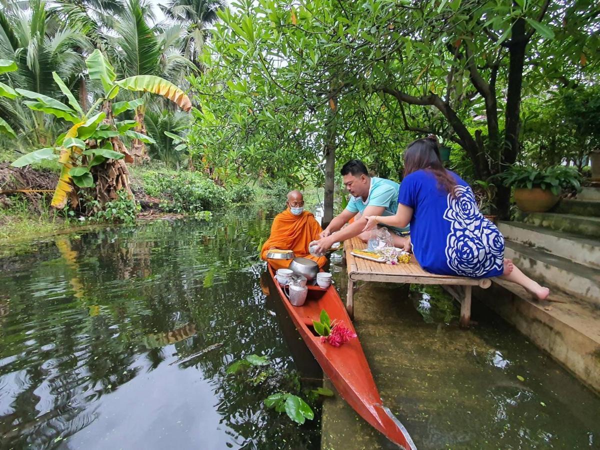 Baan Klong Resort Damnoen Saduak Exterior foto
